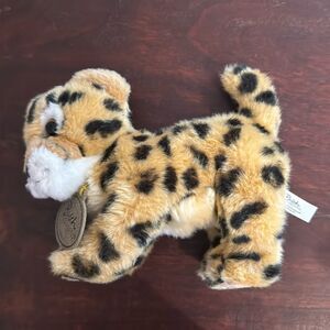 Busch Gardens Leopard Cheetah Cub 7" Plush Stuffed Animal Toy